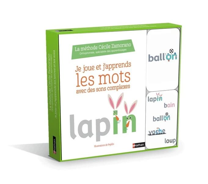 Je joue et j'apprends les mots avec des sons complexes