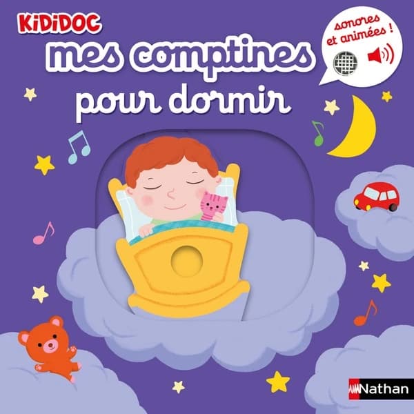 Mes comptines pour dormir : sonores et animées
