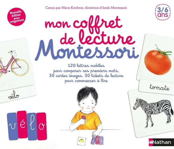 Mon coffret de lecture Montessori ; 3