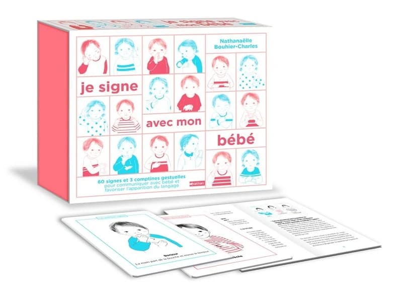 Je signe avec mon bébé : 60 signes et 3 comptines à mimer pour communiquer avec bébé et favoriser l'acquisition du langage