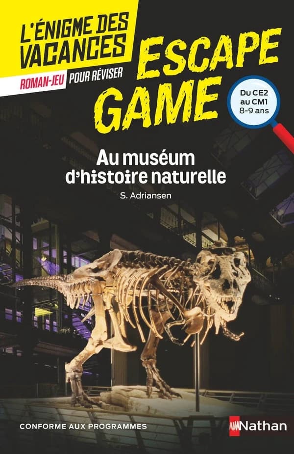 Au Muséum d'histoire naturelle : du CE2 au CM1, 8-9 ans