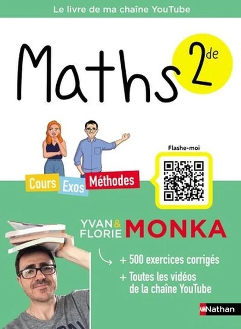 Mathématiques ; 2de avec Yvan Monka (édition 2023)