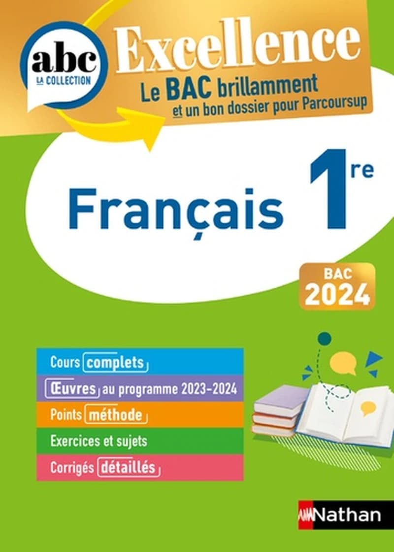 ABC du bac excellence : français ; 1re (édition 2023)