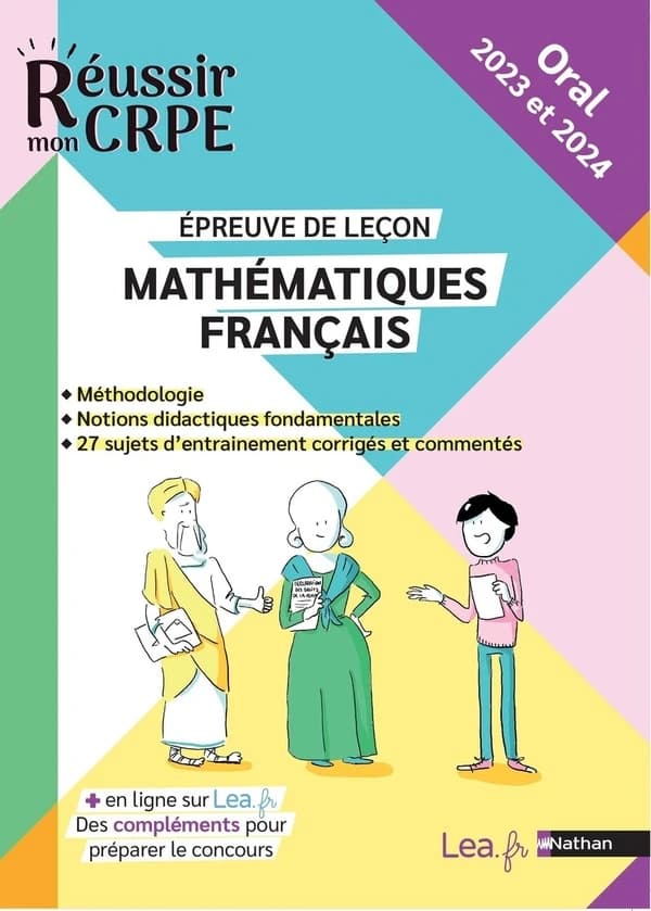 Mathématiques, français : épreuve de leçon