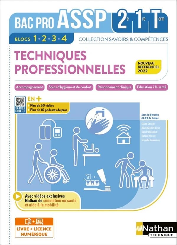 Techniques professionnelles Bac Pro ASSP 2de