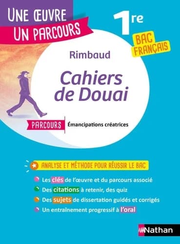 Rimbaud " Cahiers de Douai de " : parcours associé Émancipations créatrices