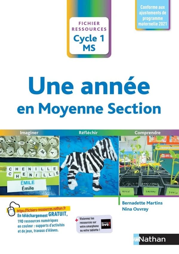 Une année en Moyenne Section : Fichier ressources Cycle 1 MS