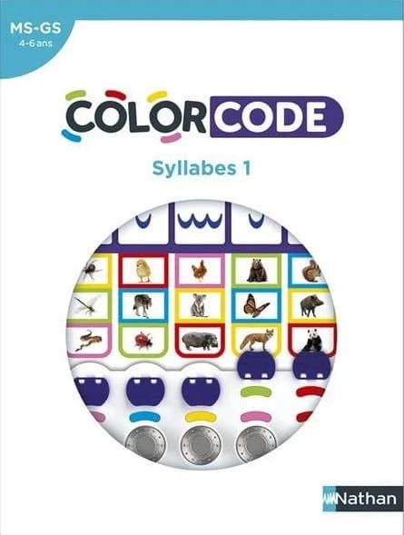 Colorcode : Syllabes 1 ; MS-GS