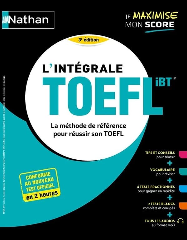 L'intégrale TOEFL iBT (3e éd.) Paul Evensen, Serena Murdoch Stern