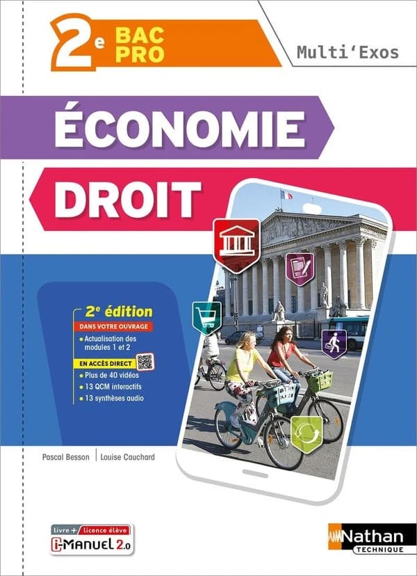 Economie Droit 2de Bac Pro Multi'Exos