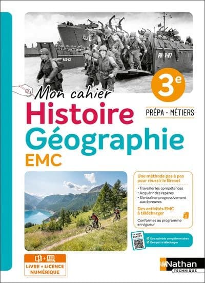 Histoire Géographie 3e prépa-métiers