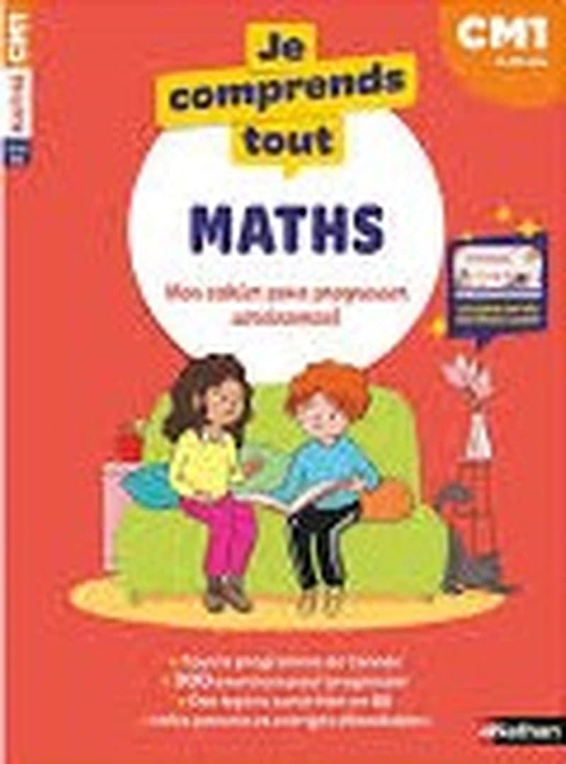 Je comprends tout : Mathématiques ; CM1 ; Export (édition 2024)