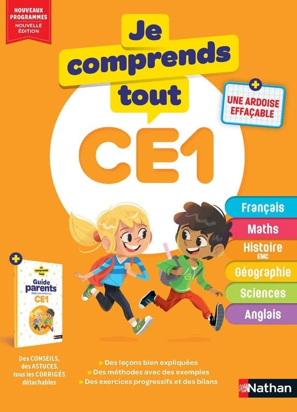 Je comprends tout : Toutes les matières ; CE1 (édition 2026)