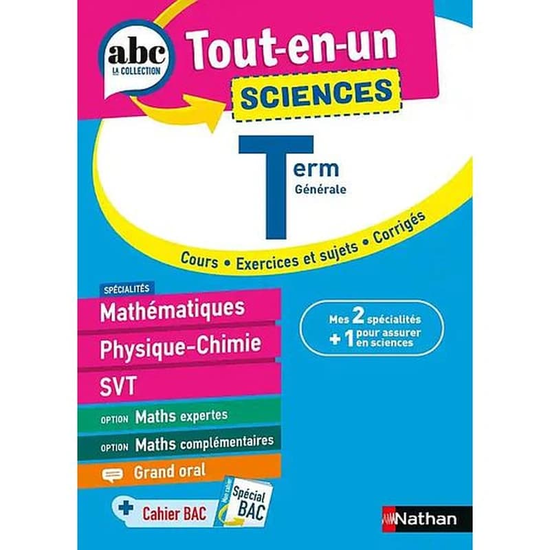 ABC du bac tout-en-un : Sciences ; Terminale générale (édition 2025)