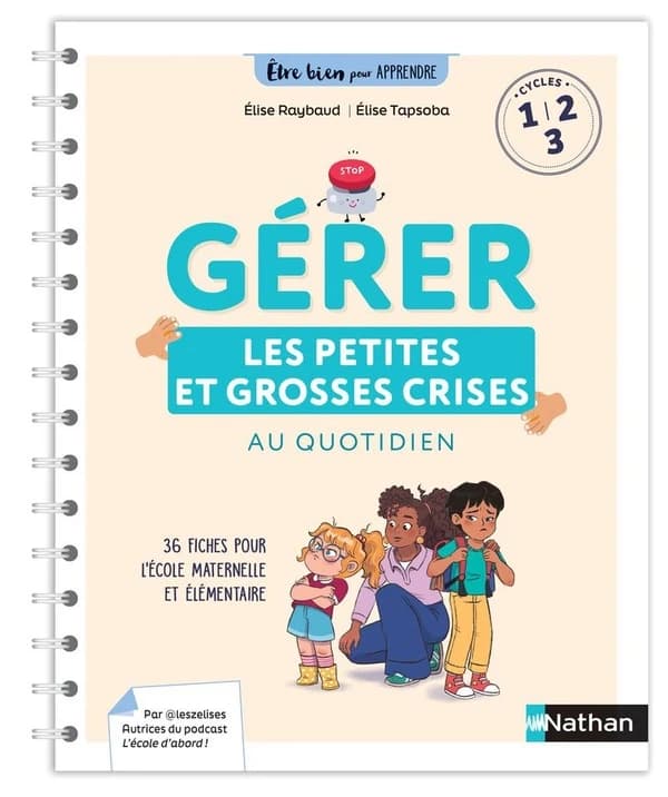 Gérer les petites et les grosses crises au quotidien : [cycles 1, 2, 3] : [36 fiches pour l'école maternelle et élémentaire]