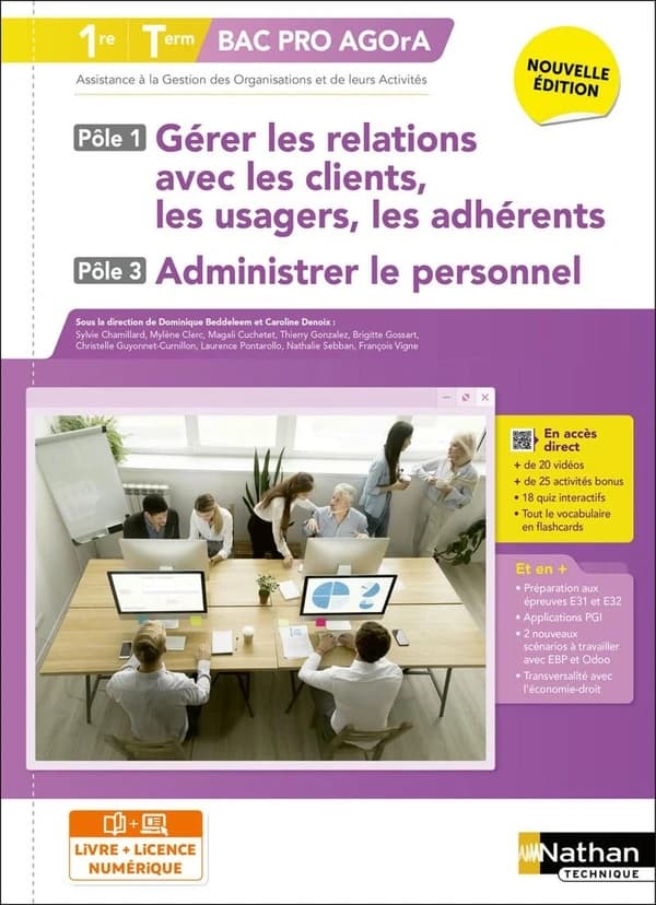 Gérer les relations avec les clients,... et administrer le personnel