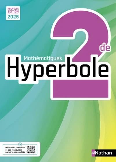 Mathématiques 2de Hyperbole