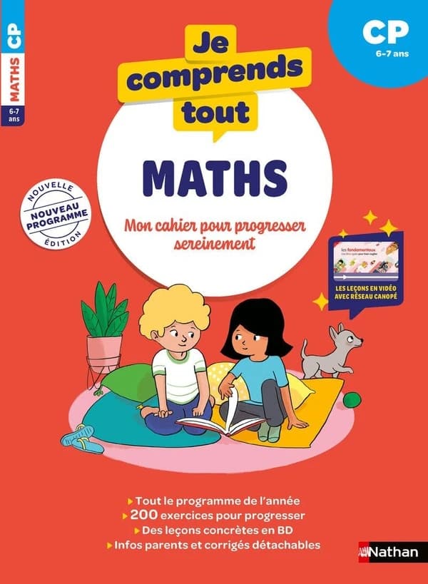 Je comprends tout : Mathématiques ; CP (édition 2025)