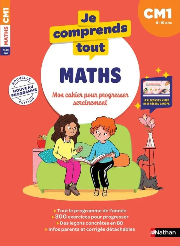 Je comprends tout : Mathématiques ; CM1 (édition 2026)