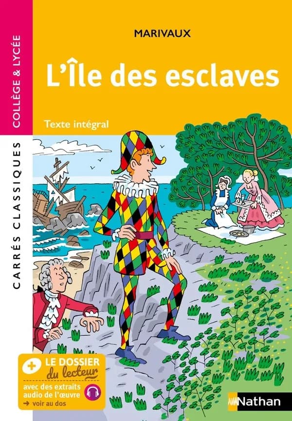 L'île des esclaves : comédie, 1725, texte intégral