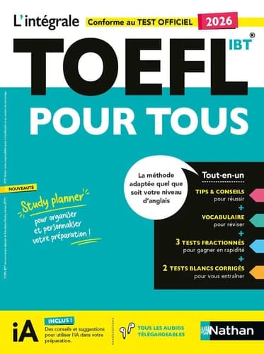 L'Intégrale TOEFL pour tous