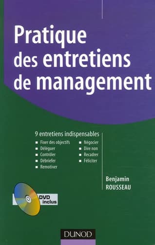 Pratique des entretiens de management : 9 entretiens indispensables