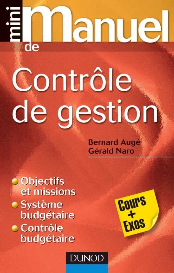 Mini manuel de contrôle de gestion : cours + QCM-QROC