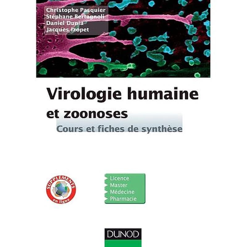 Virologie humaine et zoonoses : cours et fiches de synthèse