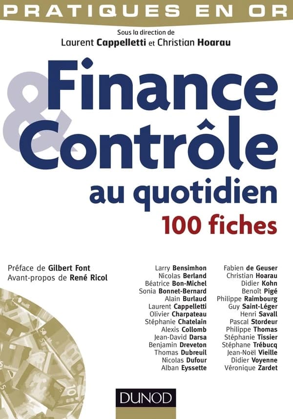 Finance & contrôle au quotidien : 100 fiches