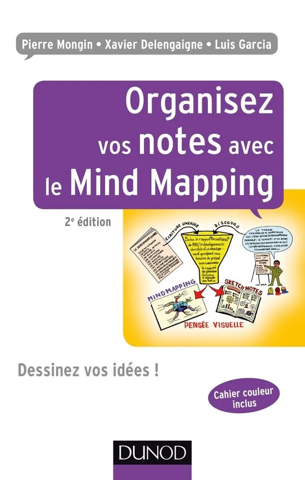 Organisez vos notes avec le mind mapping : dessinez vos idées ! (2e éd.) Pierre Mongin, Xavier Delengaigne, Luis Garcia