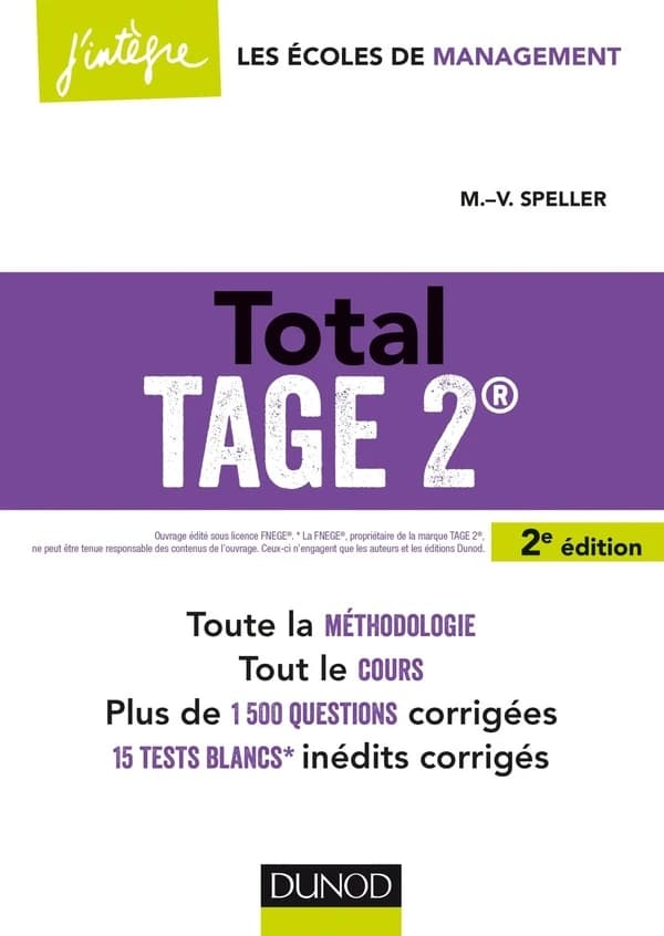 Total TAGE 2 (2e éd.) M.-V. Speller