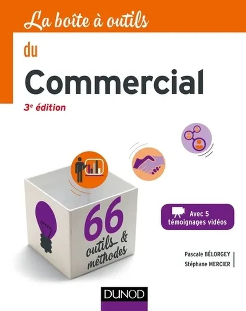 CAMPUS LA BOITE A OUTILS DU COMMERCIAL -3E ED 66 OUTILS ET METHODES
