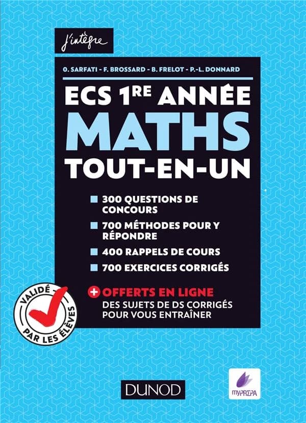 Maths tout-en-un : ECS, 1re année
