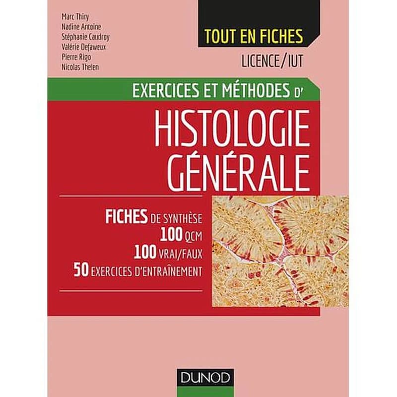 CAMPUS HISTOLOGIE GENERALE - EXERCICES ET METHODES