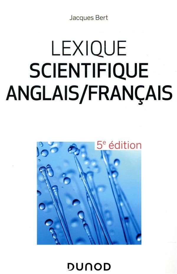 Lexique scientifique anglais-français : 25 000 entrées (5e éd.)