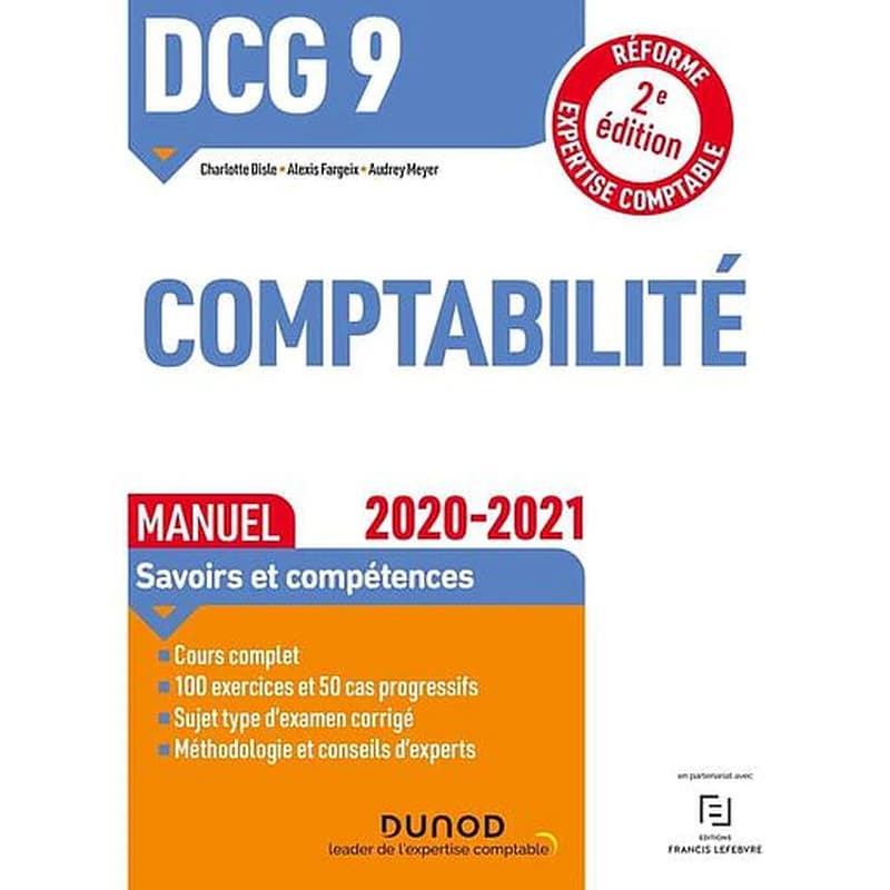 DCG 9 Comptabilité - Manuel - 2020-2021