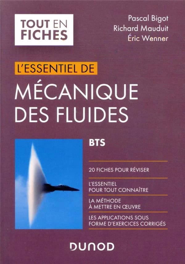 L'essentiel de mécanique des fluides : BTS