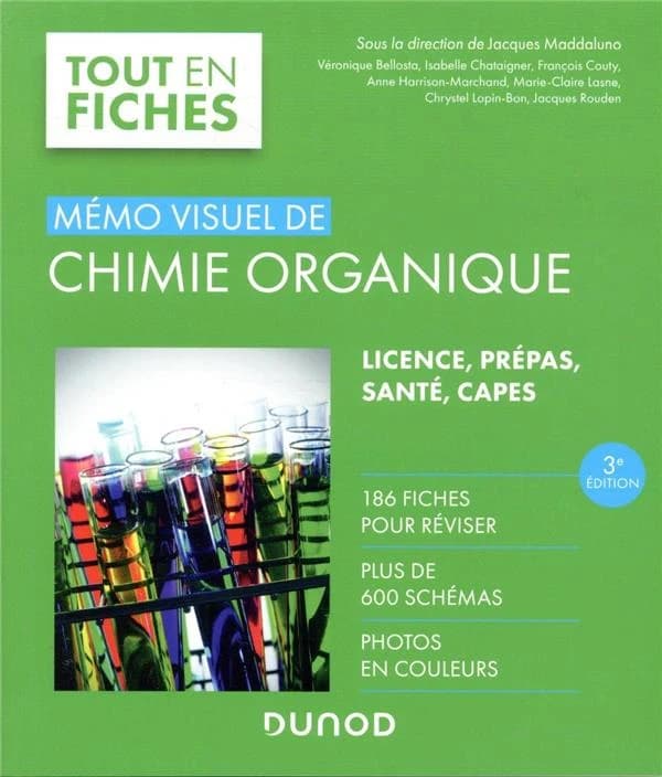 Mémo visuel de chimie organique (3e éd.)