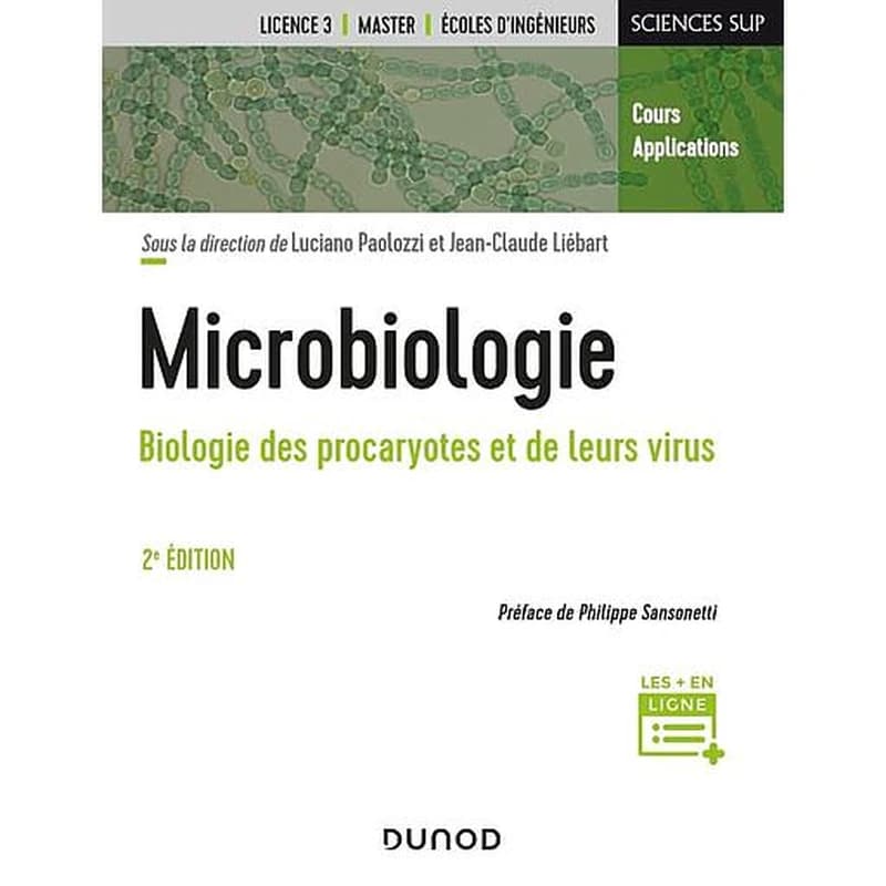 Microbiologie : biologie des procaryotes et de leurs virus (2e éd.) sous la direction de Luciano Paolozzi, Jean-Claude Liébart