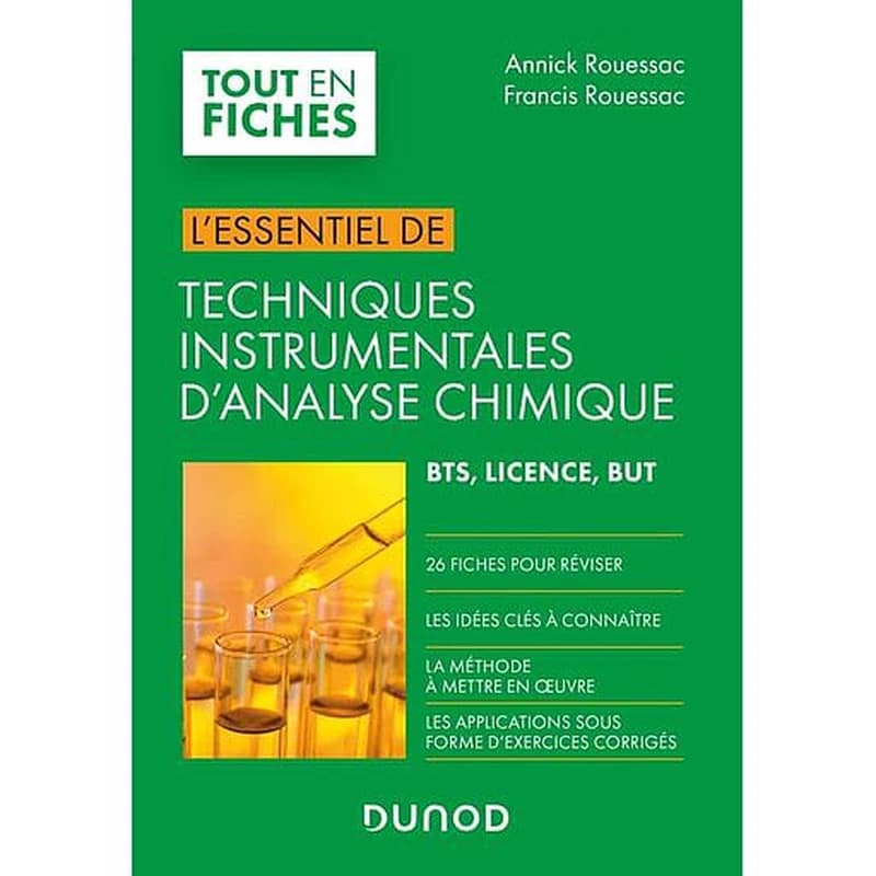 L'essentiel de techniques instrumentales d'analyse chimique
