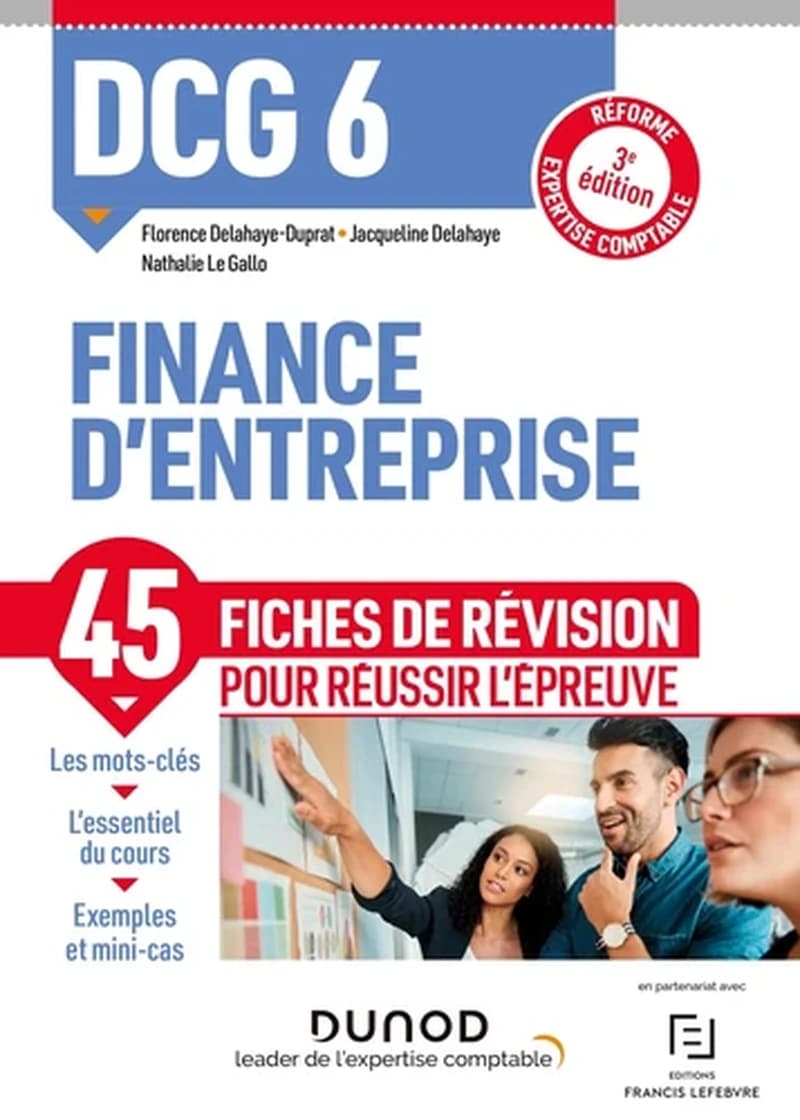 CAMPUS - DCG 6 FINANCE D'NETREPRISE - FICHES DE REVISION 3E ED