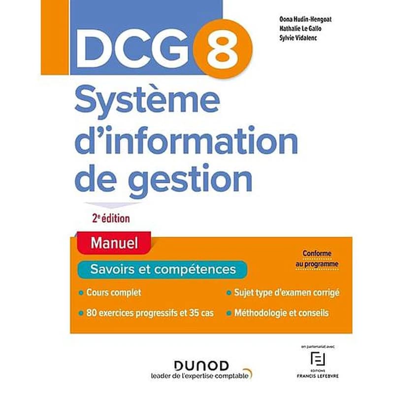 CAMPUS DCG 8 - SYSTEMES D'INFORMATION DE GESTION - DCG 8 - T01 - DCG 8 SYSTEME D'INFORMATION DE GESTION - C