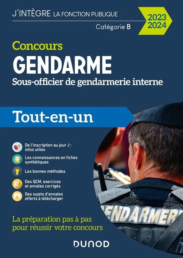 Concours gendarme sous-officier de gendarmerie interne ([Nouvelle éd.])