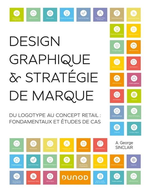 Design graphique & stratégie de marque : du logotype au concept retail, fondamentaux et études de cas