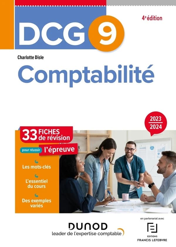 Comptabilité : fiches de révision (4e éd., 2023-2024) Charlotte Disle,...