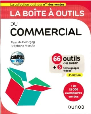CAMPUS - LA BOITE A OUTILS DU COMMERCIAL - 3E ED. - PRIX DCF DU LIVRE