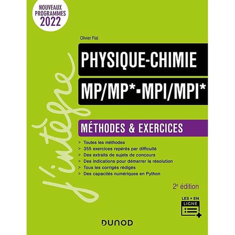 CAMPUS PHYSIQUE-CHIMIE METHODES ET EXERCICES MP