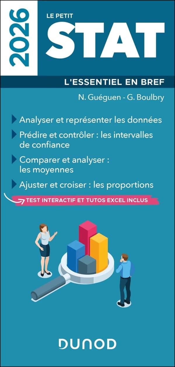 Le petit Stat 2026 : l'essentiel en bref ([Éd.] 2026) N. Guéguen, G. Boulbry