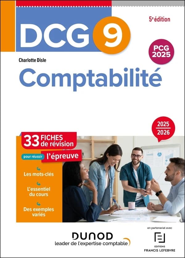 Comptabilité : fiches de révision (5e éd., 2025-2026) Charlotte Disle,...