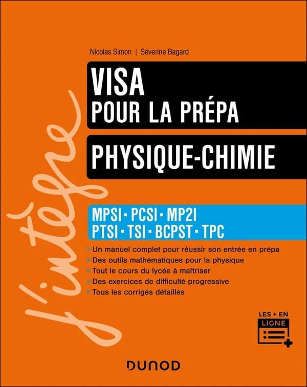 Physique-chimie : MPSI, PCSI, MP2I, PTSI, TSI, BCPST, TPC